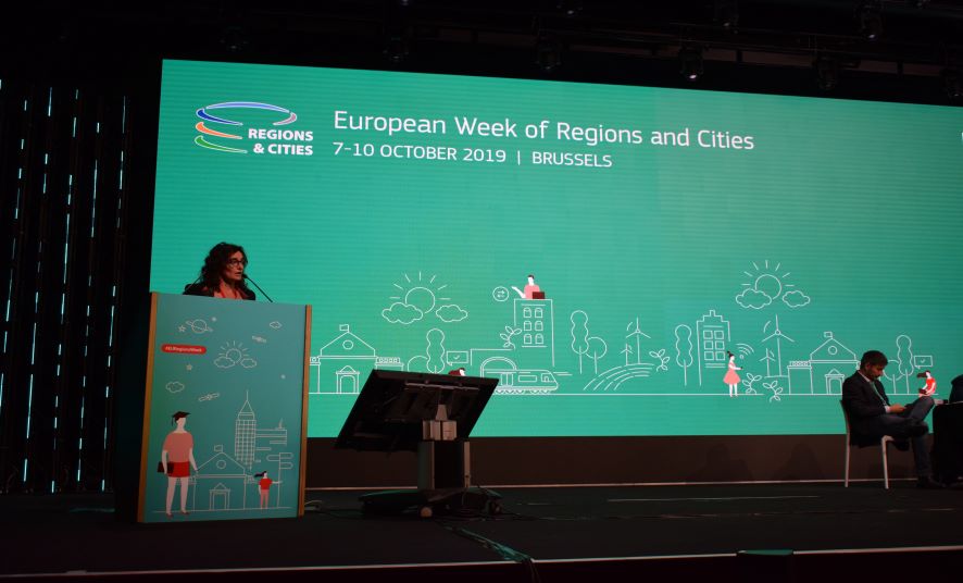 Amapola alla EU Week for Regions and Cities